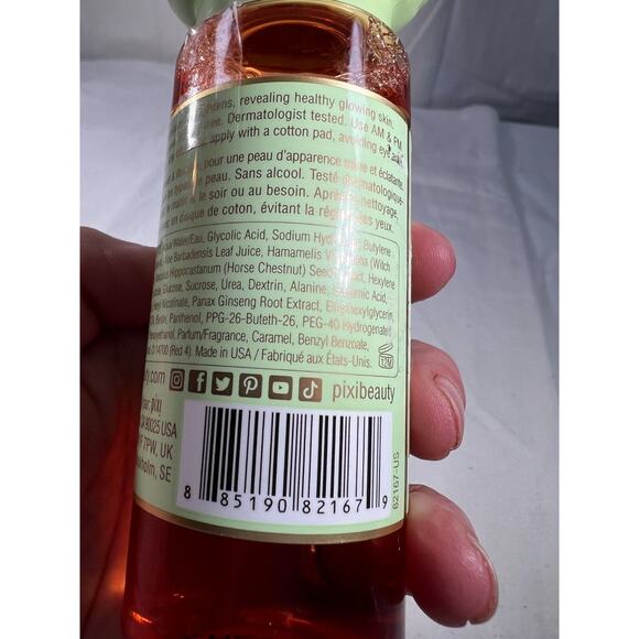 Pixi Hello Kitty Glow Tonic 5% Glycolic Acid Exfoliating Toner 100ml Limited NEW - Picture 8 of 12